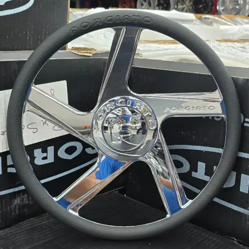Forgiato TWZ Chrome Steering Wheel
