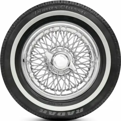 Radar Dimax Classic 165R15 86H Performance, Whitewall – Single Tire
