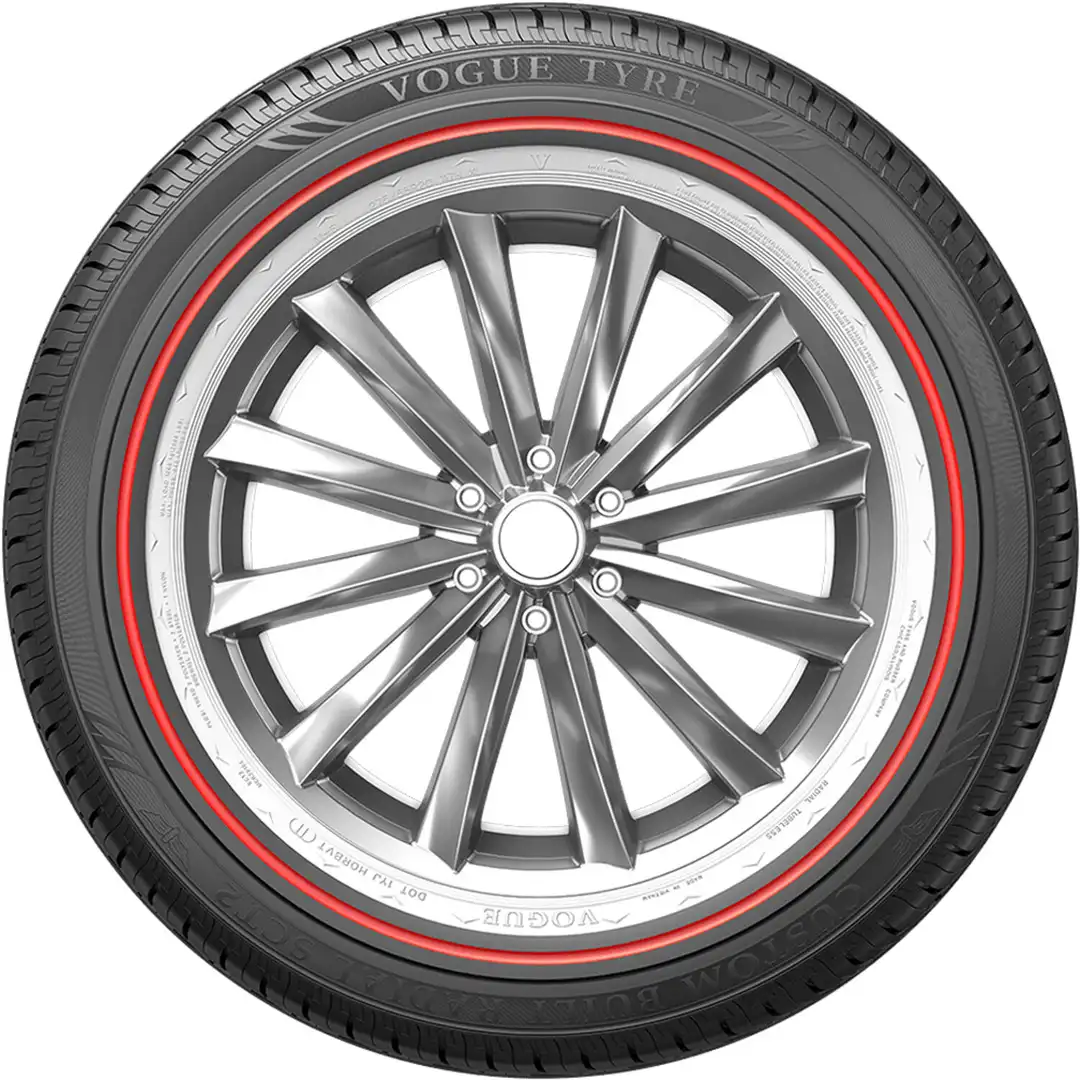 Vogue Tyre Custom Built Radial 225/60R16 Red Stripe Sidewall Tire